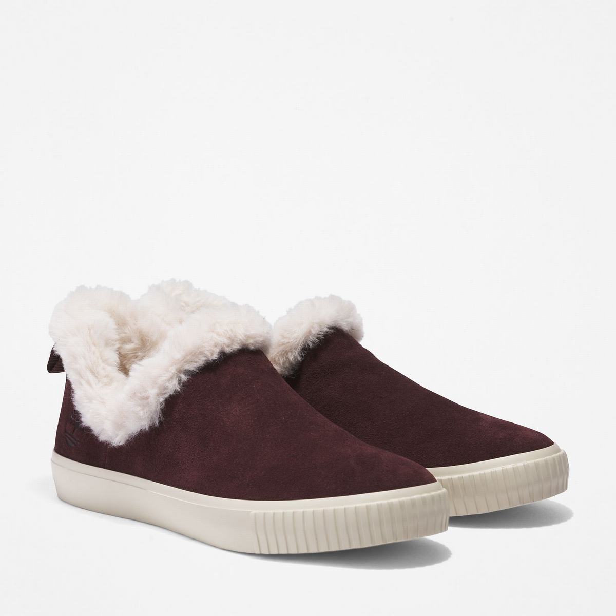 Timberland Slip-Ons Slip Ons Dame Bordeaux | HBGI39267