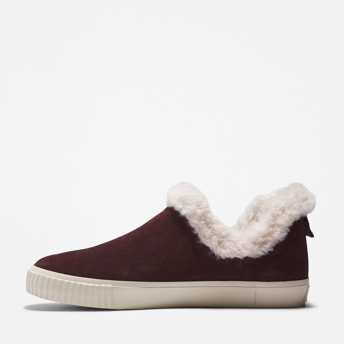 Timberland Slip-Ons Slip Ons Dame Bordeaux | HBGI39267