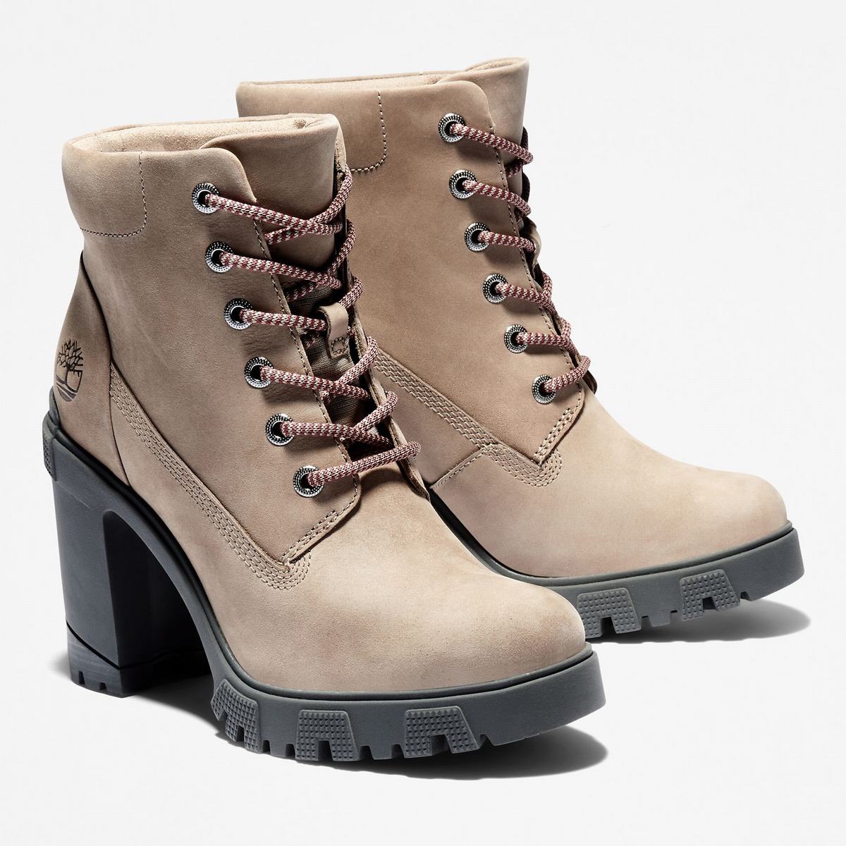 Timberland Snørestøvler Dame Grå Brune | SHBQ08521