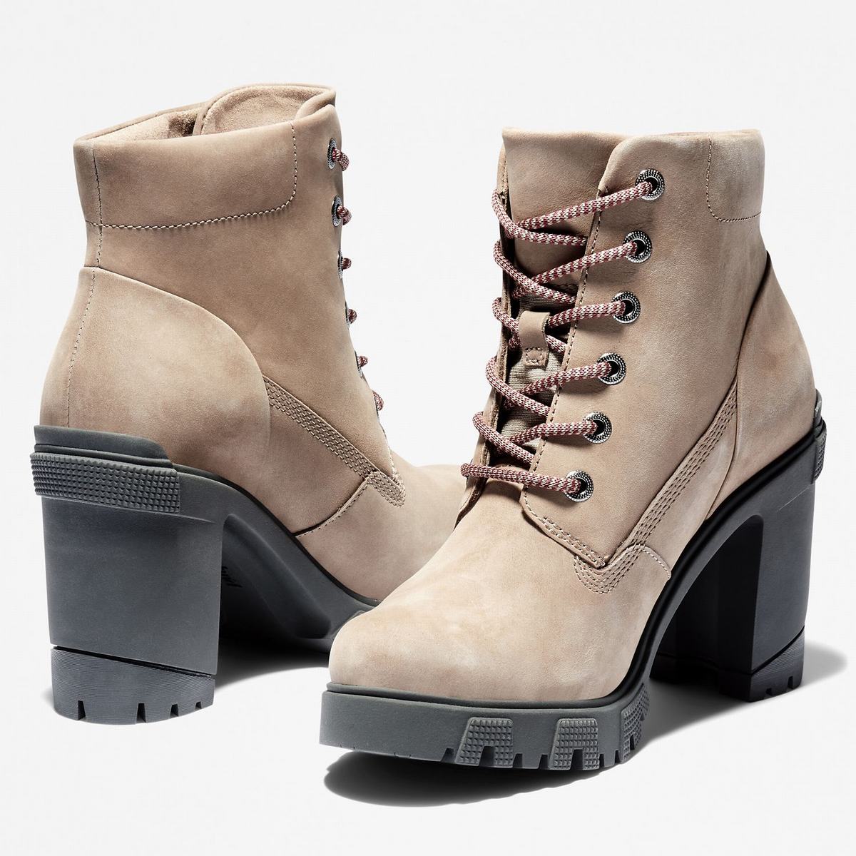 Timberland Snørestøvler Dame Grå Brune | SHBQ08521