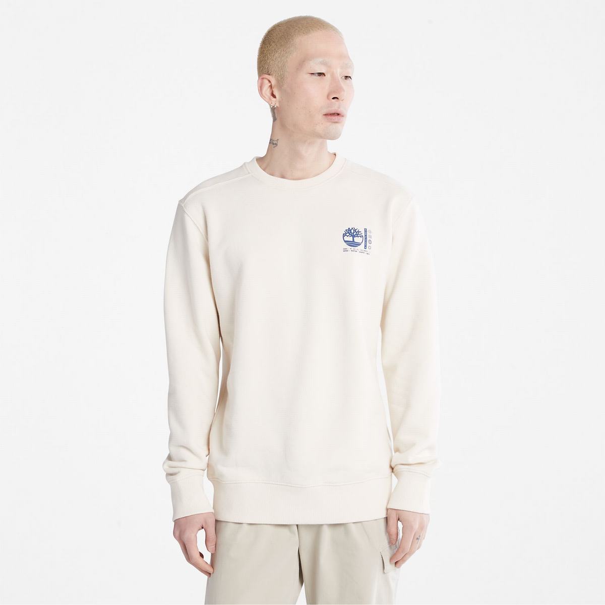 Timberland Sweatshirts Herre Beige | SMOK24610