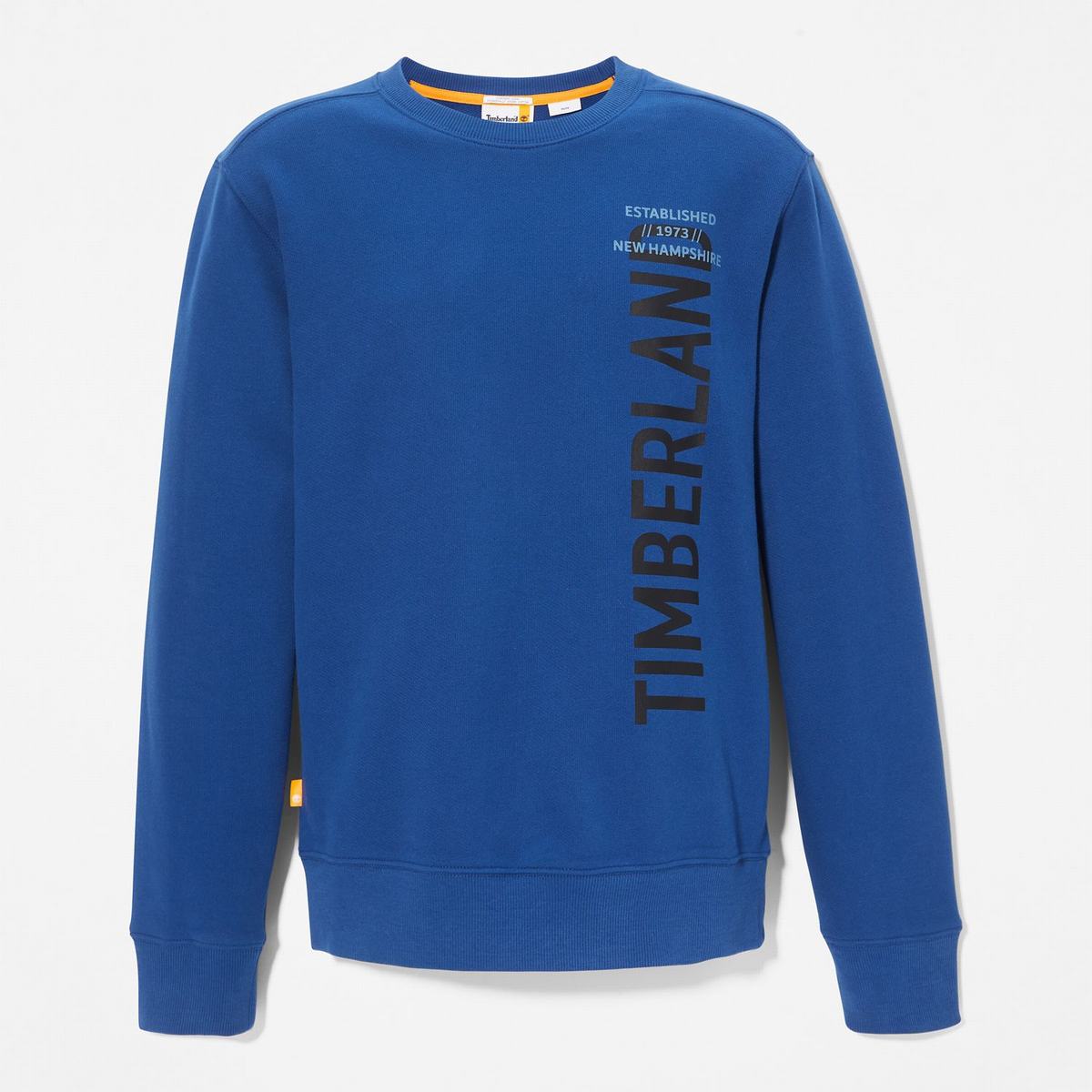 Timberland Sweatshirts Herre Blå | NKUW13597