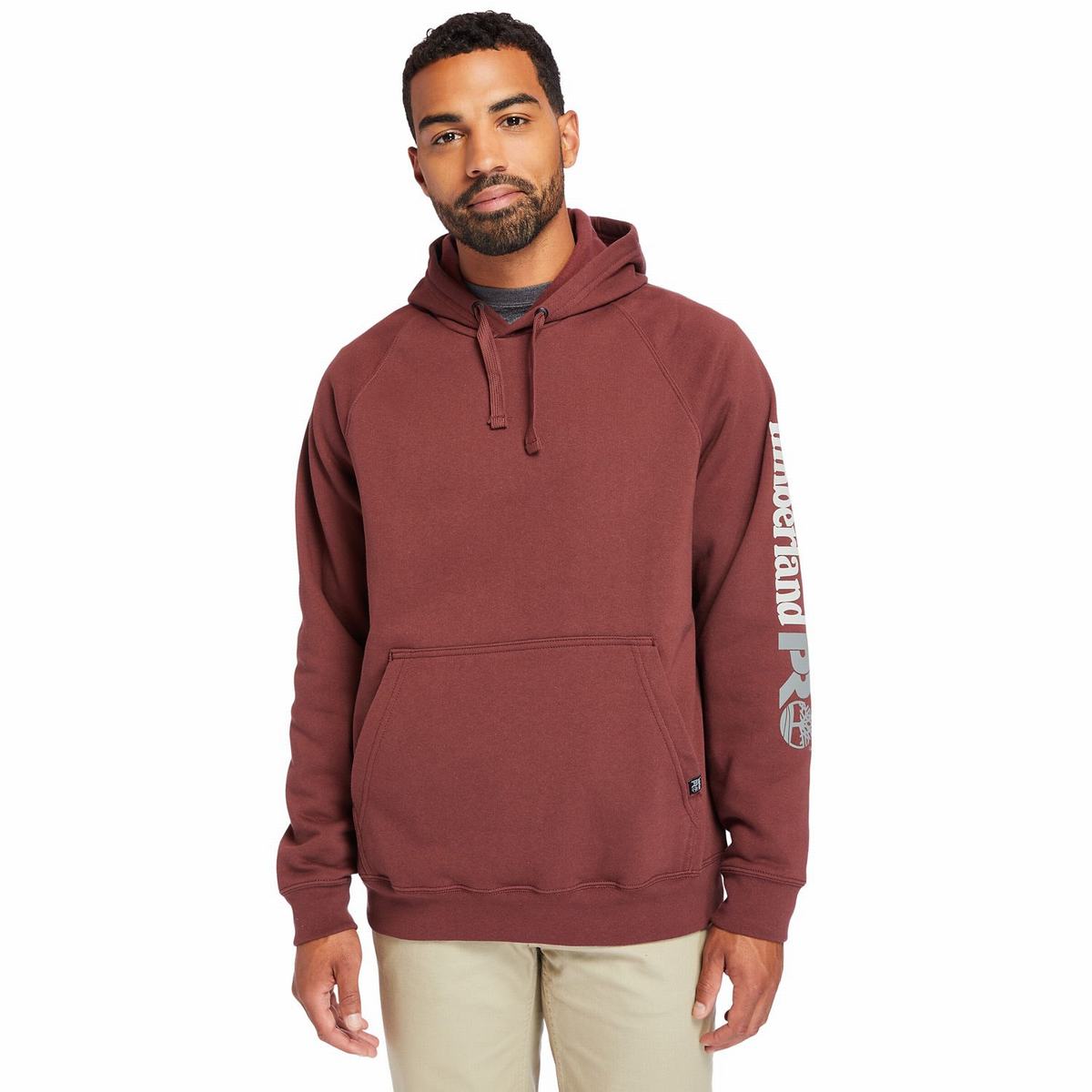 Timberland Sweatshirts Herre Bordeaux | MXDI92175