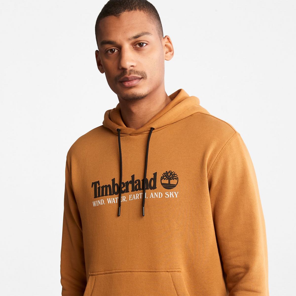 Timberland Sweatshirts Herre Brune | GZQA67593