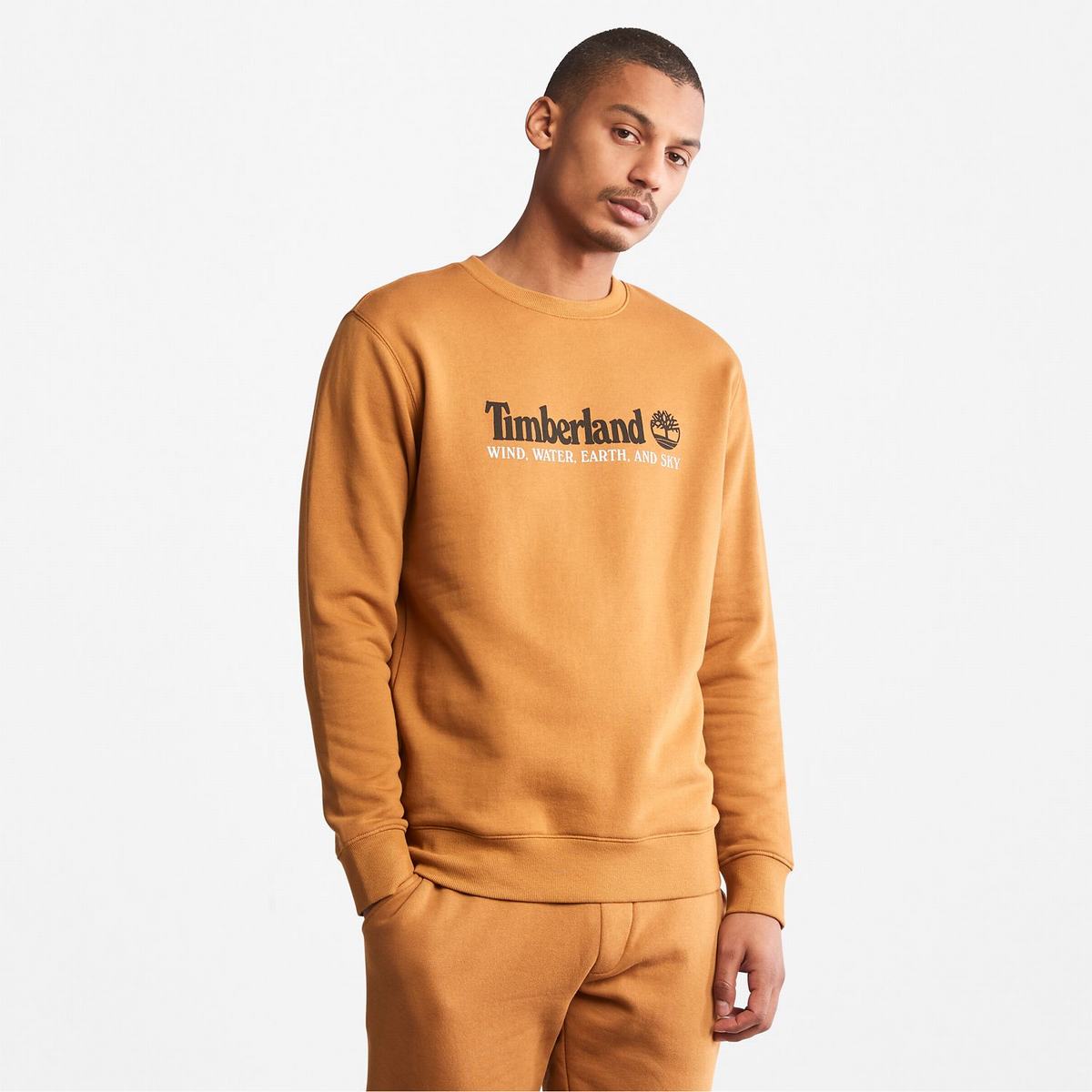 Timberland Sweatshirts Herre Brune | UDZH19238