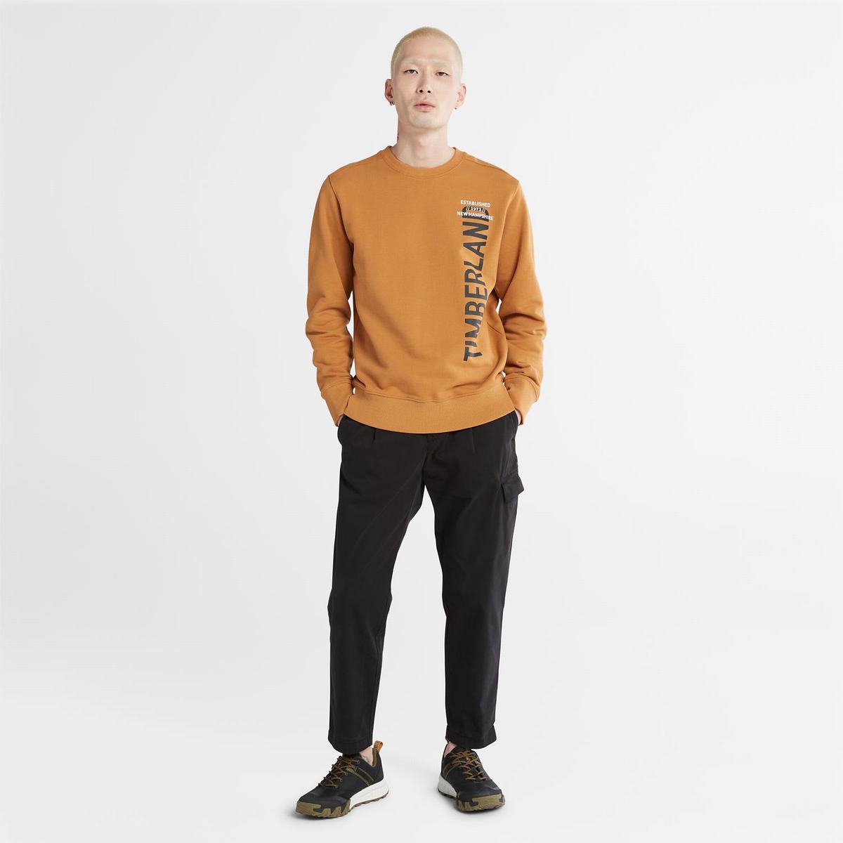 Timberland Sweatshirts Herre Brune | XRHY59236