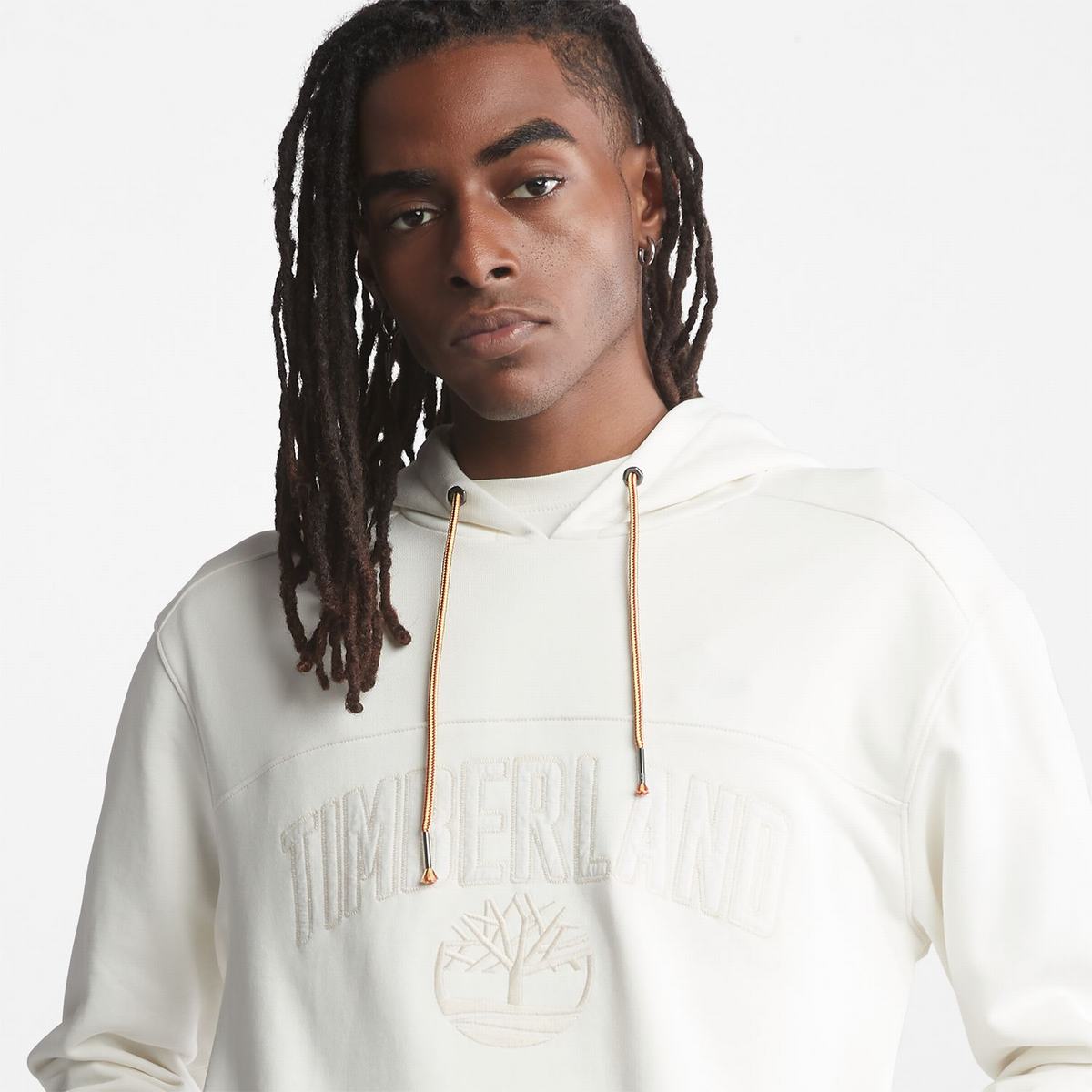 Timberland Sweatshirts Herre Hvide | ALCD69473