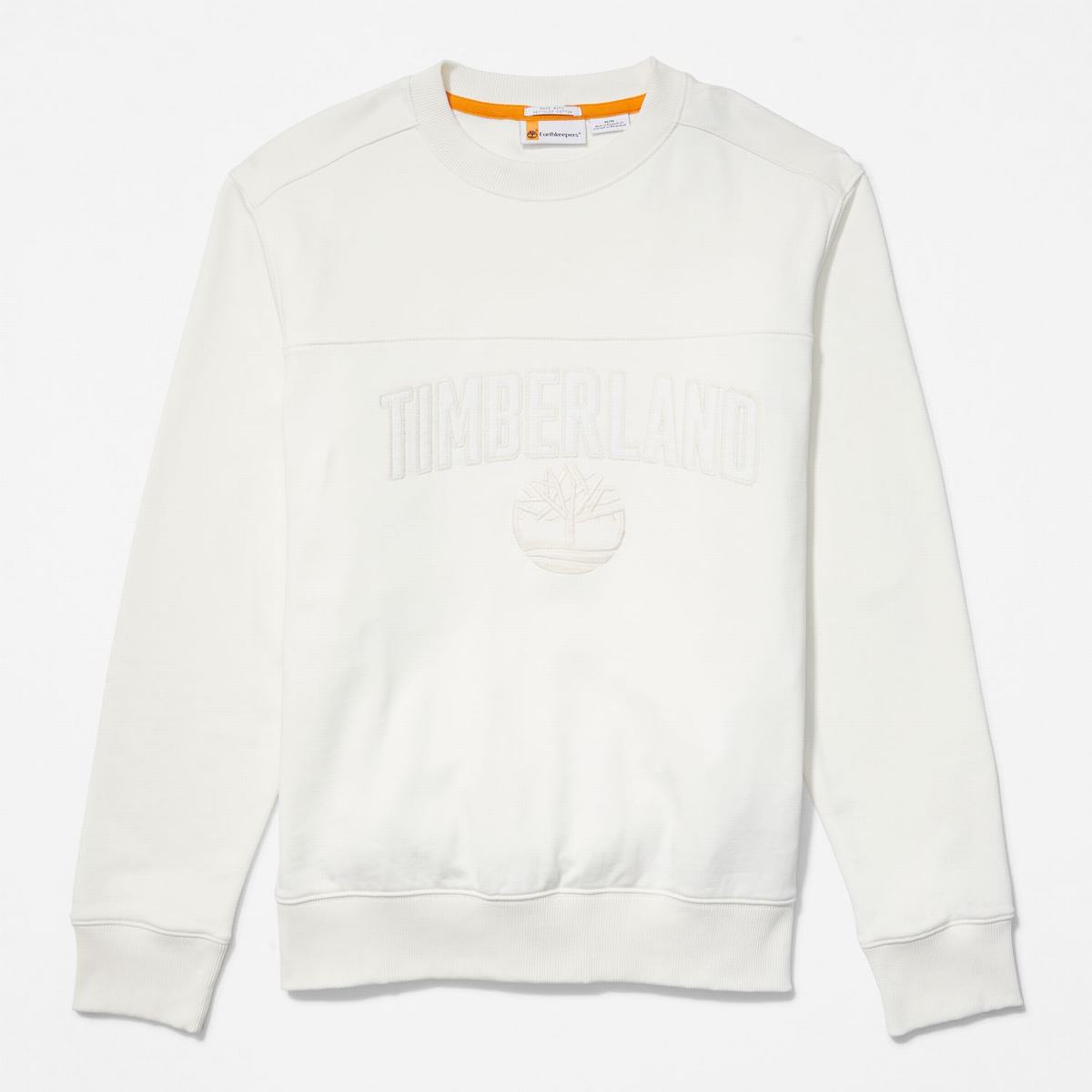 Timberland Sweatshirts Herre Hvide | IGZJ58694