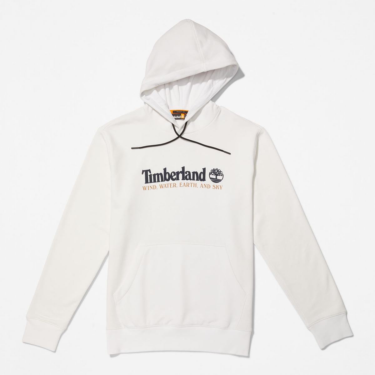 Timberland Sweatshirts Herre Hvide | UDXW56321