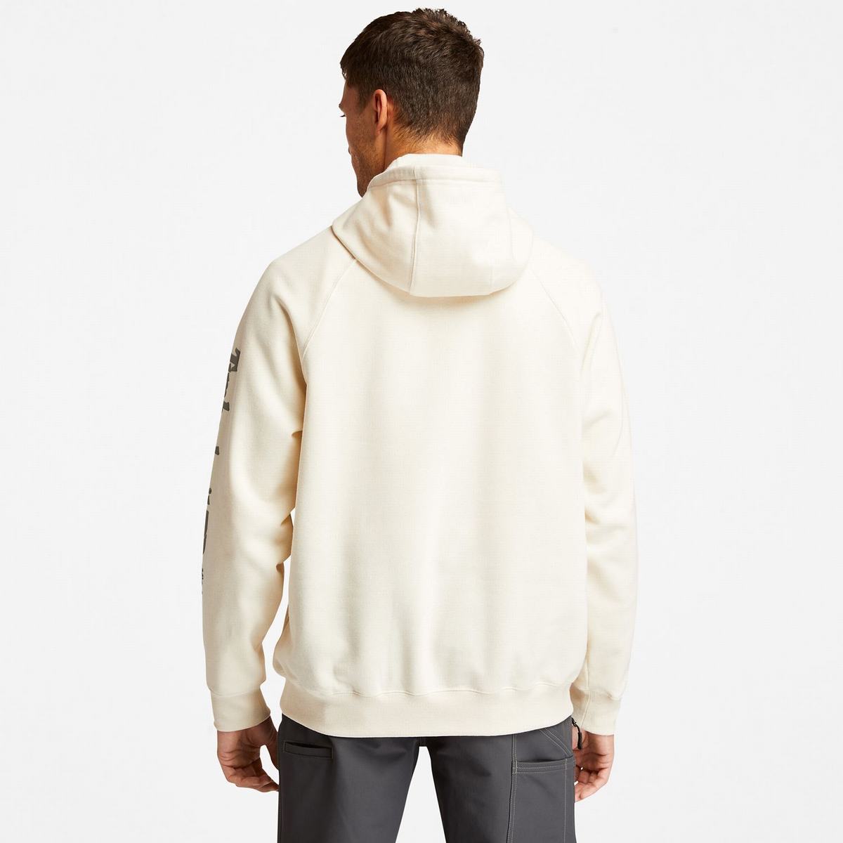 Timberland Sweatshirts Herre Hvide | UHDO65913