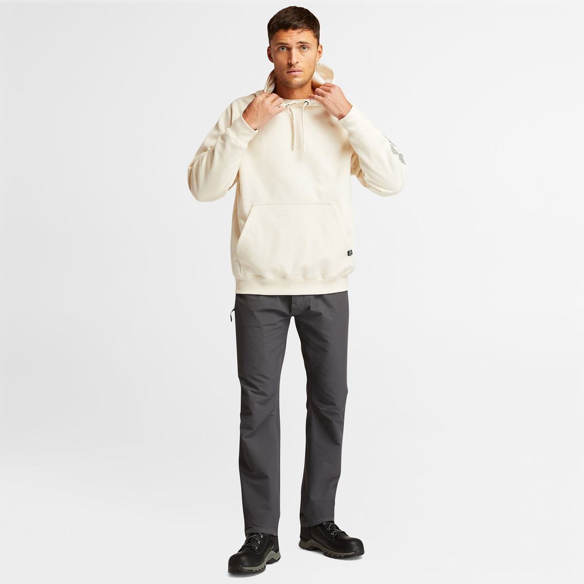 Timberland Sweatshirts Herre Hvide | UHDO65913