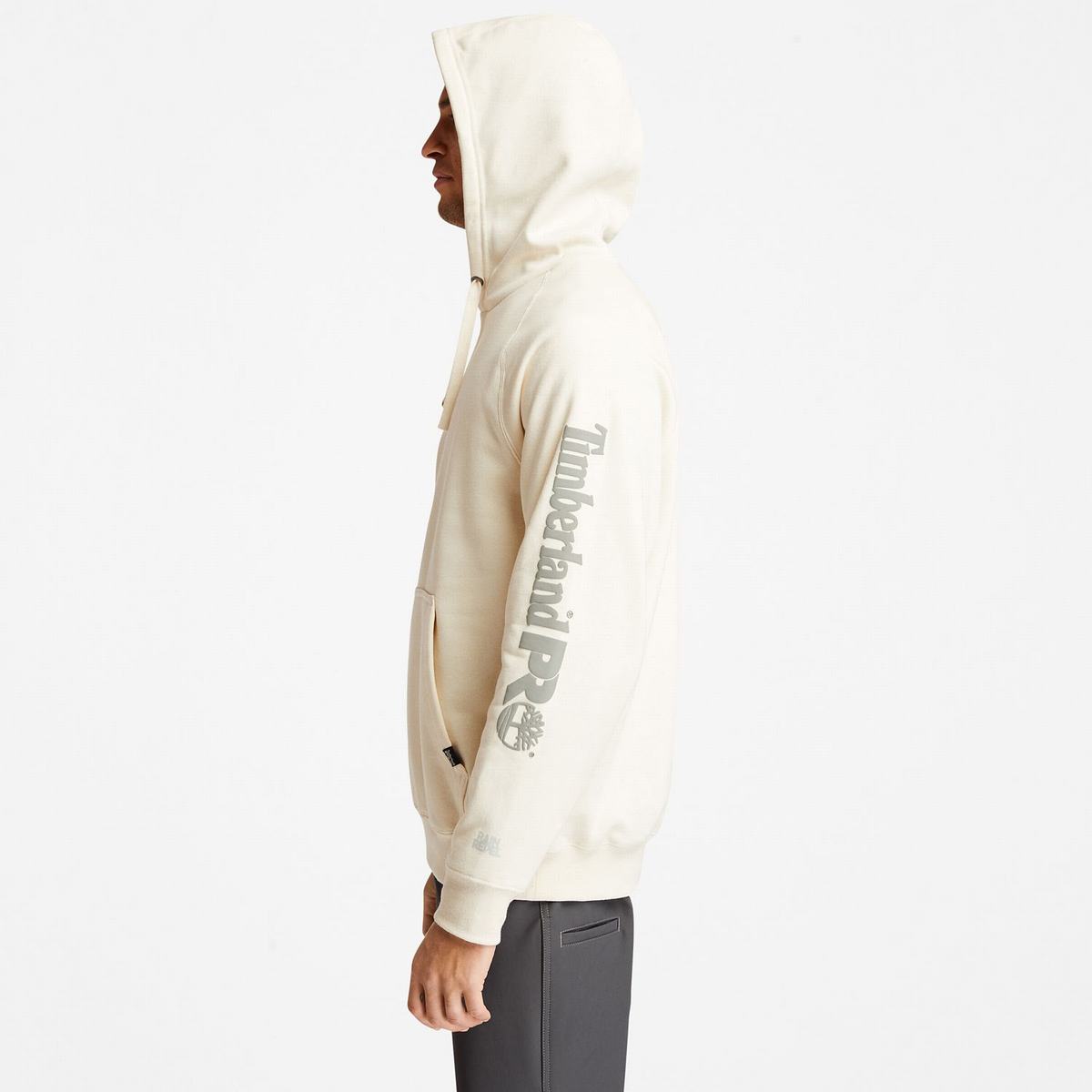 Timberland Sweatshirts Herre Hvide | UHDO65913