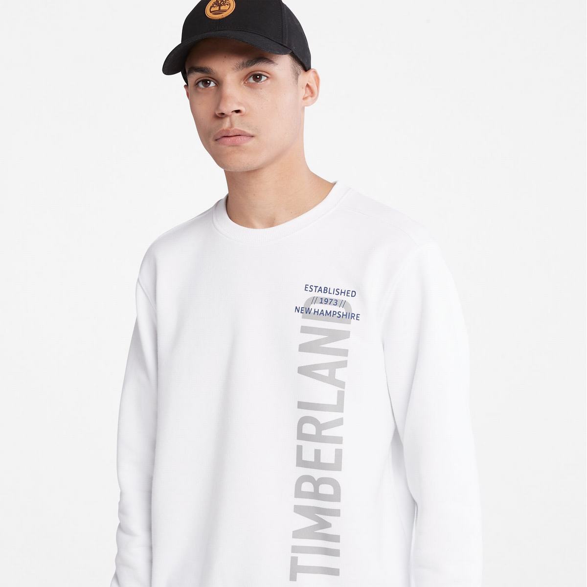 Timberland Sweatshirts Herre Hvide | YWGT08274