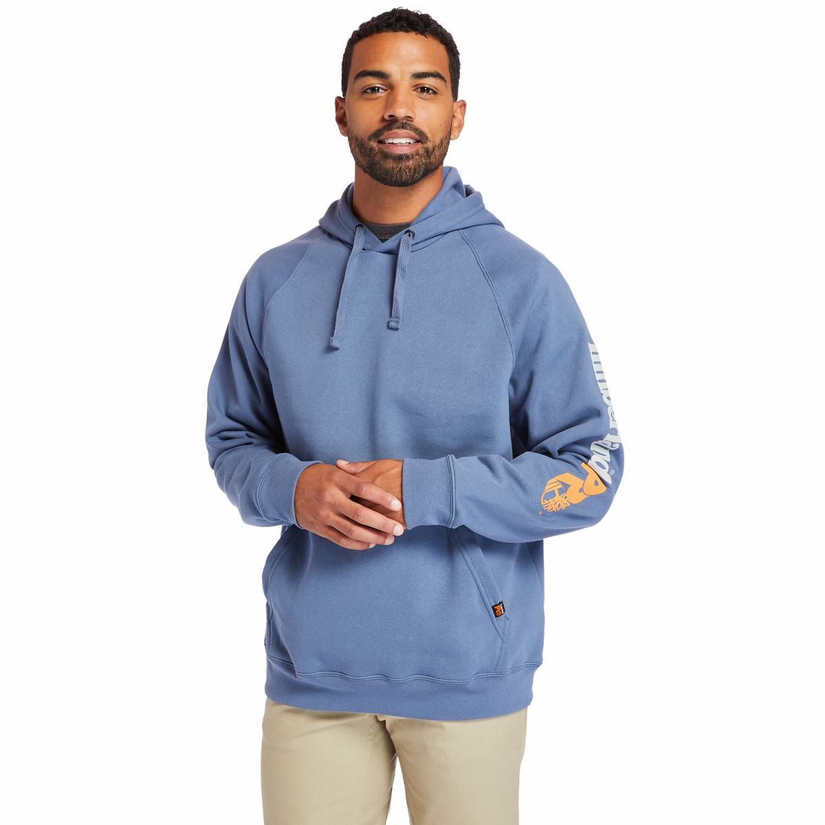 Timberland Sweatshirts Herre Indigo | DFQI97518