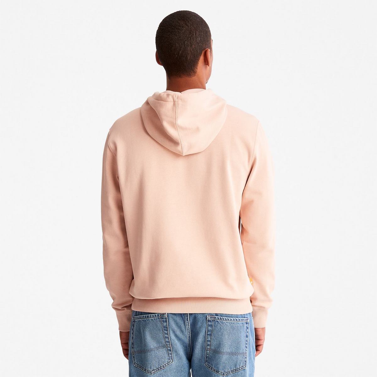 Timberland Sweatshirts Herre Lyserød | YELK71354