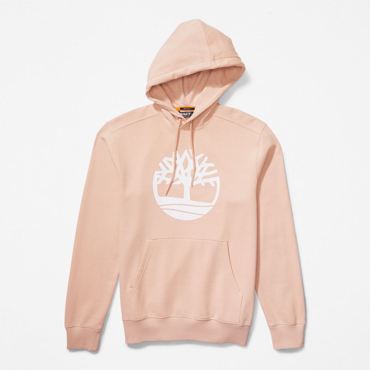 Timberland Sweatshirts Herre Lyserød | YELK71354