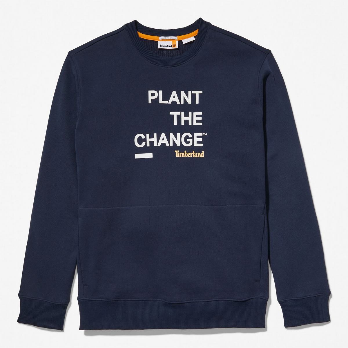 Timberland Sweatshirts Herre Mørkeblå | IDPH84106