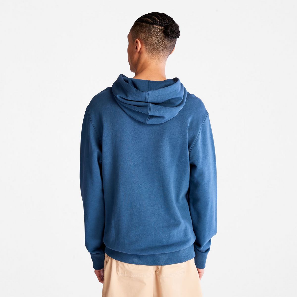 Timberland Sweatshirts Herre Mørkeblå | LVRI59308