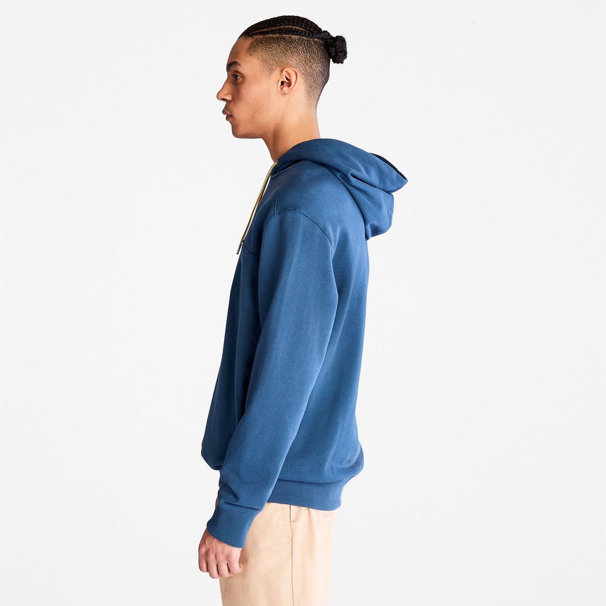 Timberland Sweatshirts Herre Mørkeblå | LVRI59308