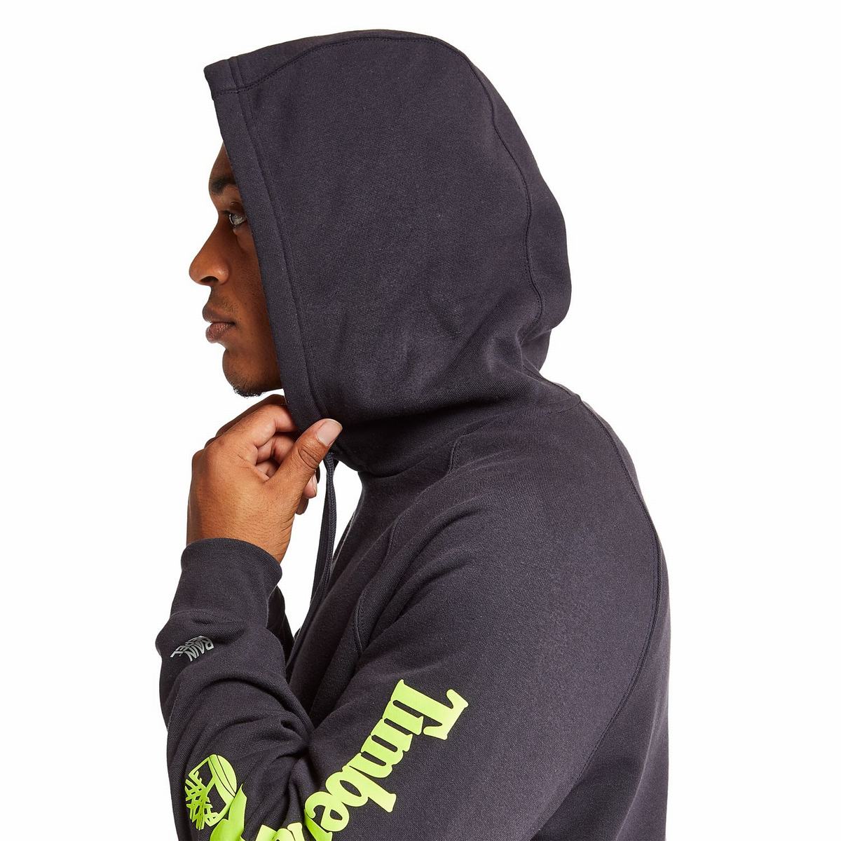 Timberland Sweatshirts Herre Mørkeblå Gul | LSOV62759