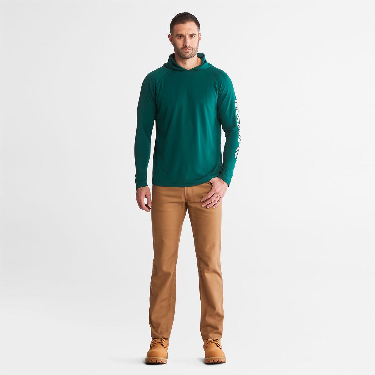 Timberland Sweatshirts Herre Mørkegrøn | TPQU78451