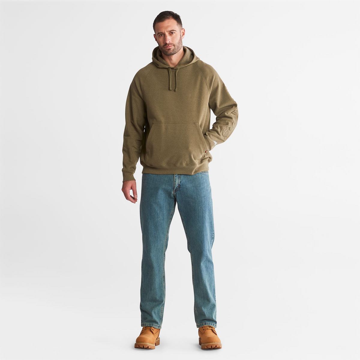 Timberland Sweatshirts Herre Olivengrøn | XZLM84972