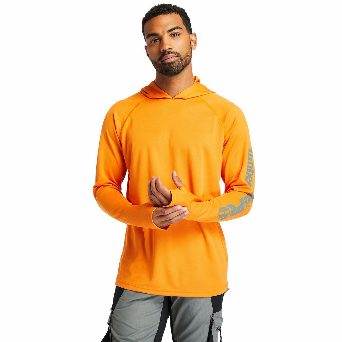 Timberland Sweatshirts Herre Orange | CUQG76801