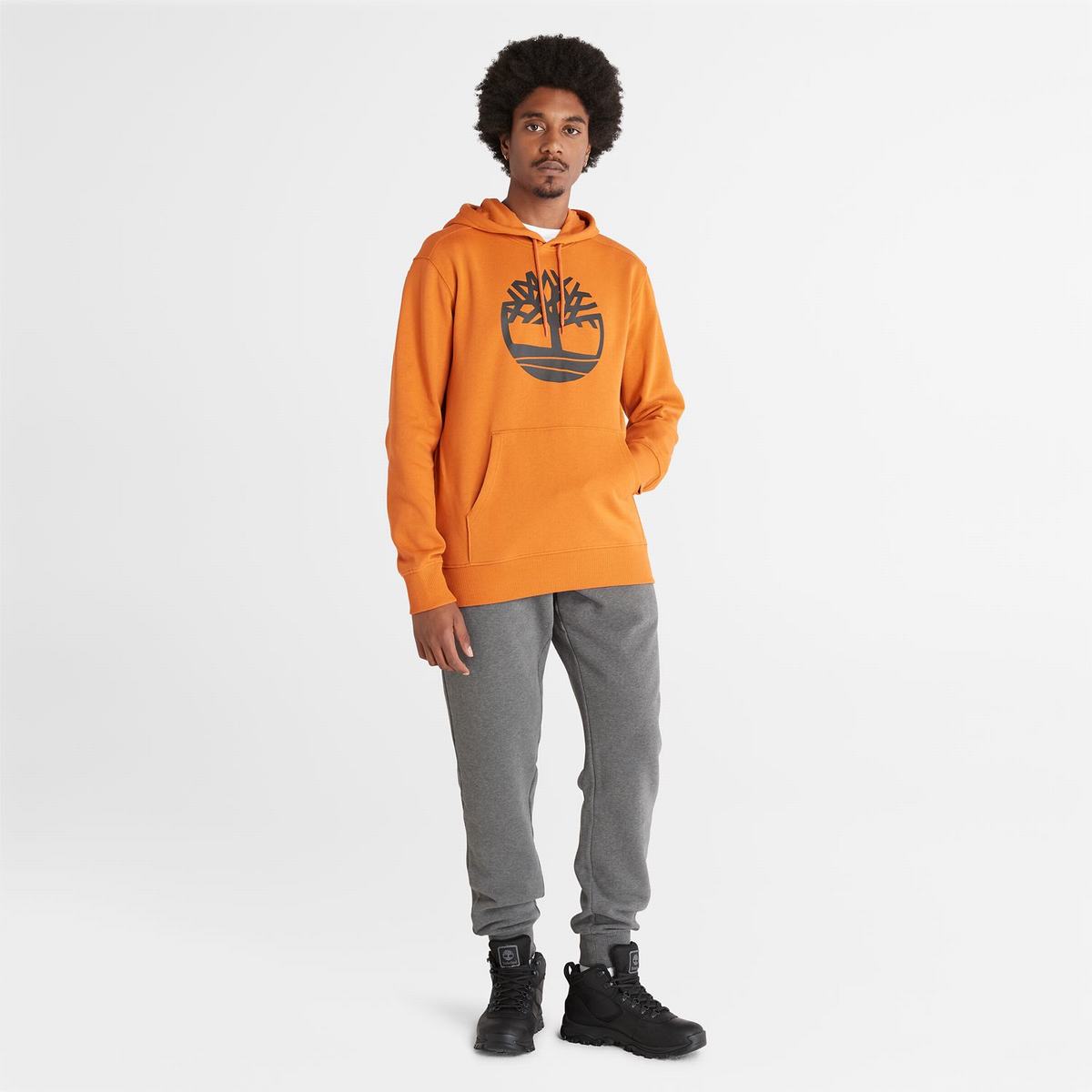 Timberland Sweatshirts Herre Rød | ESOG20167