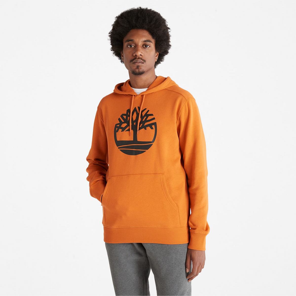 Timberland Sweatshirts Herre Rød | ESOG20167