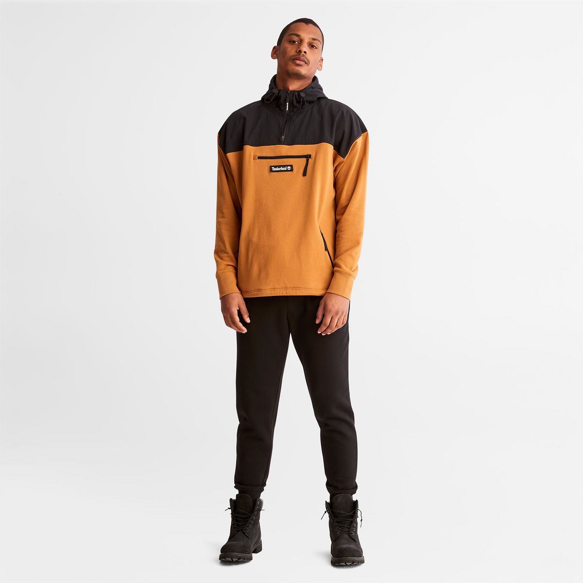 Timberland Sweatshirts Herre Sort Brune | FCBJ05369