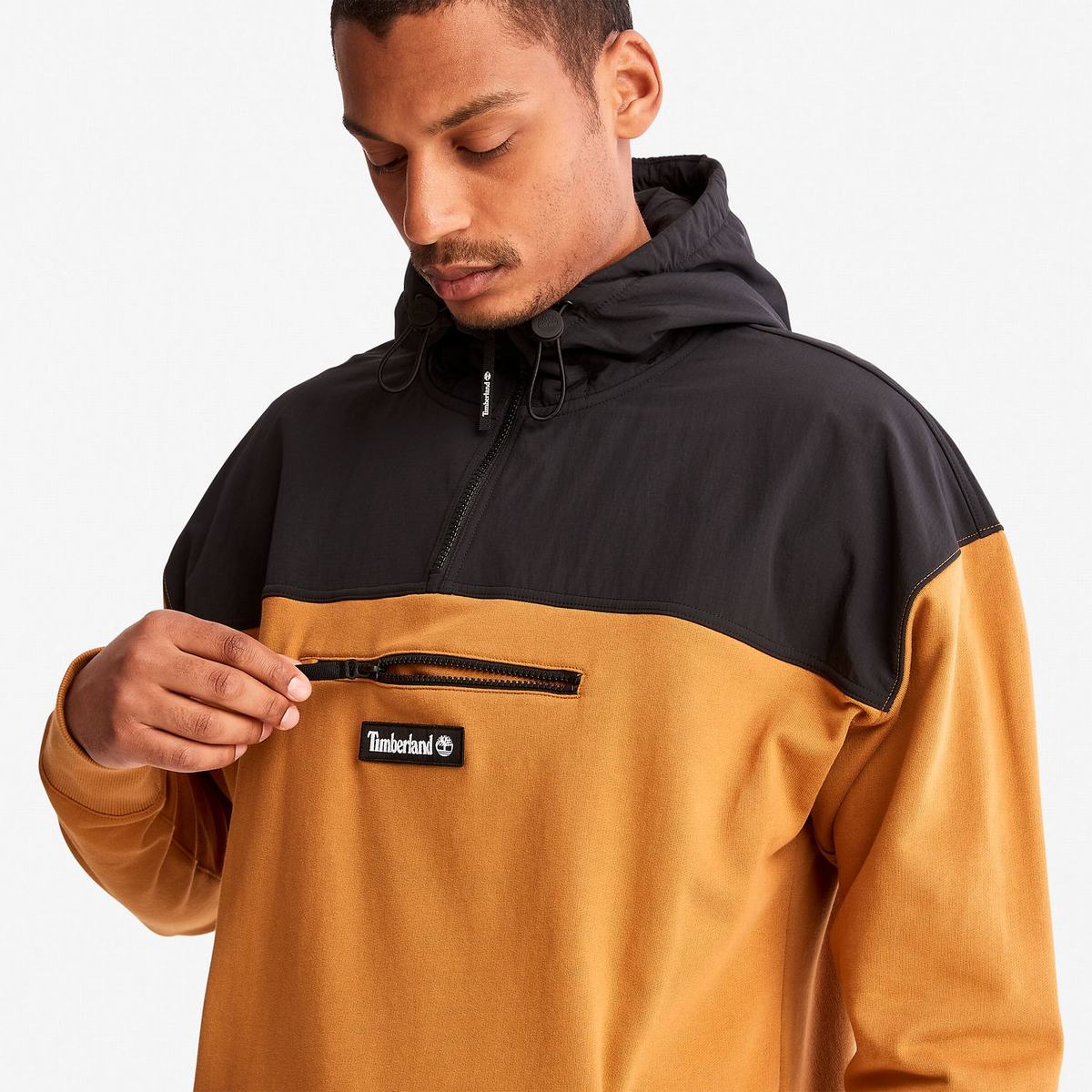 Timberland Sweatshirts Herre Sort Brune | FCBJ05369