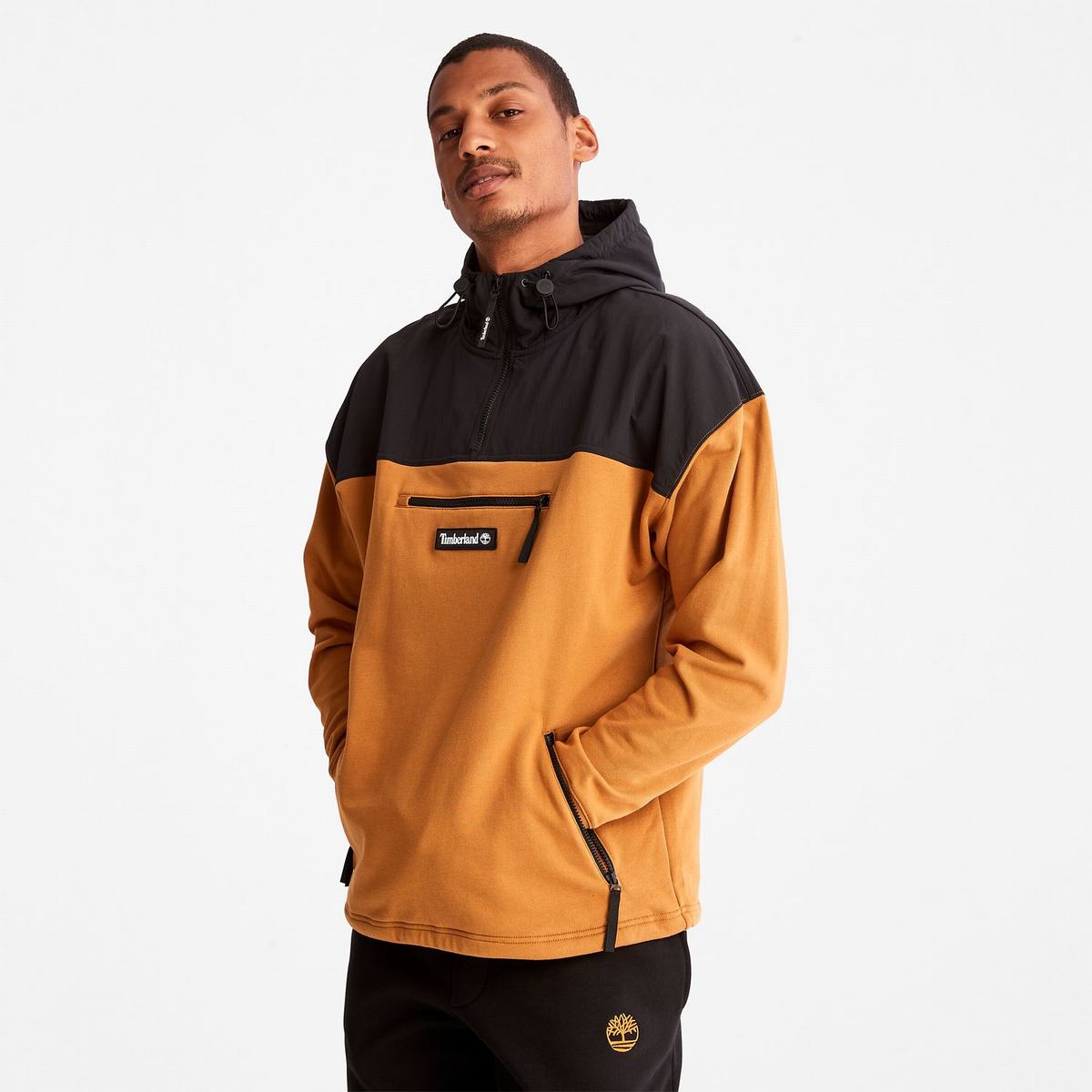 Timberland Sweatshirts Herre Sort Brune | FCBJ05369