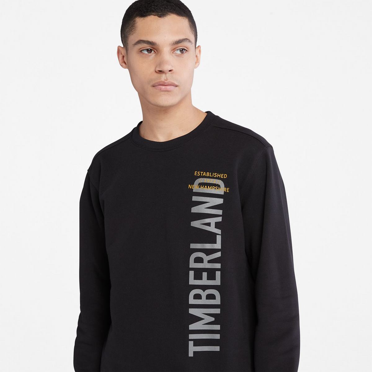 Timberland Sweatshirts Herre Sort | SUNH17532