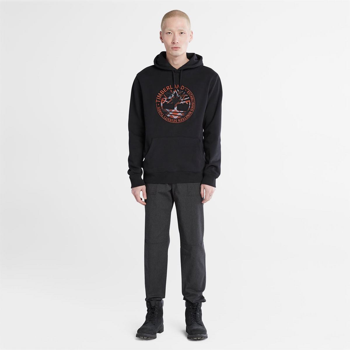 Timberland Sweatshirts Herre Sort | TUBA21583