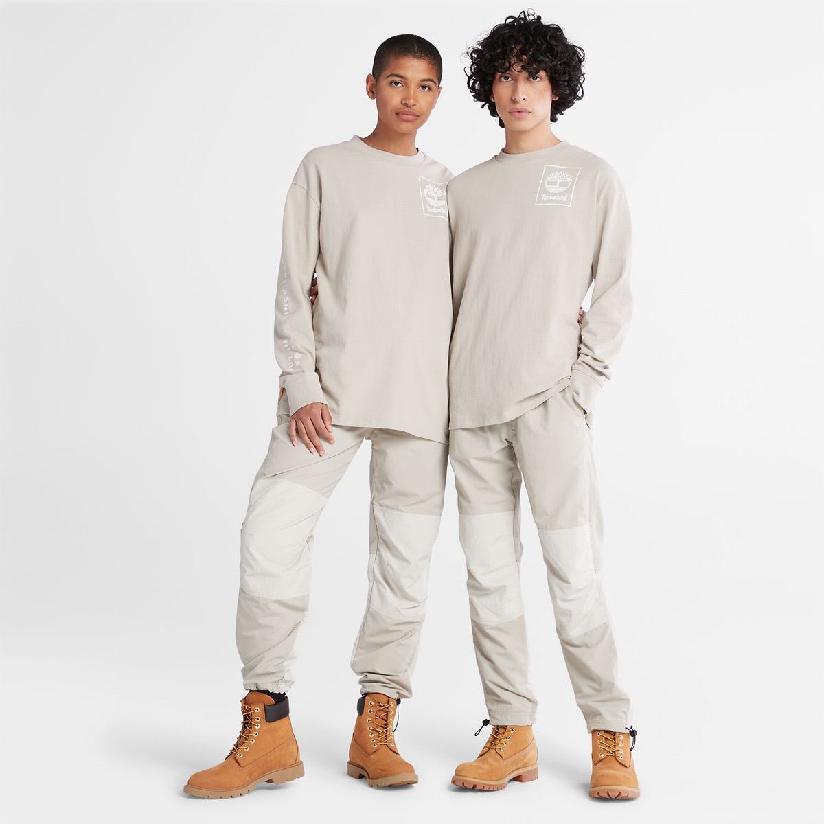 Timberland T Shirts Dame Grå Brune | XMZA14560