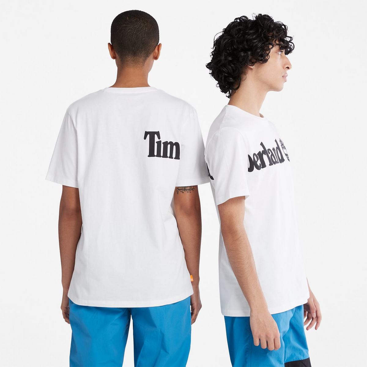 Timberland T Shirts Dame Hvide | LWSD24397