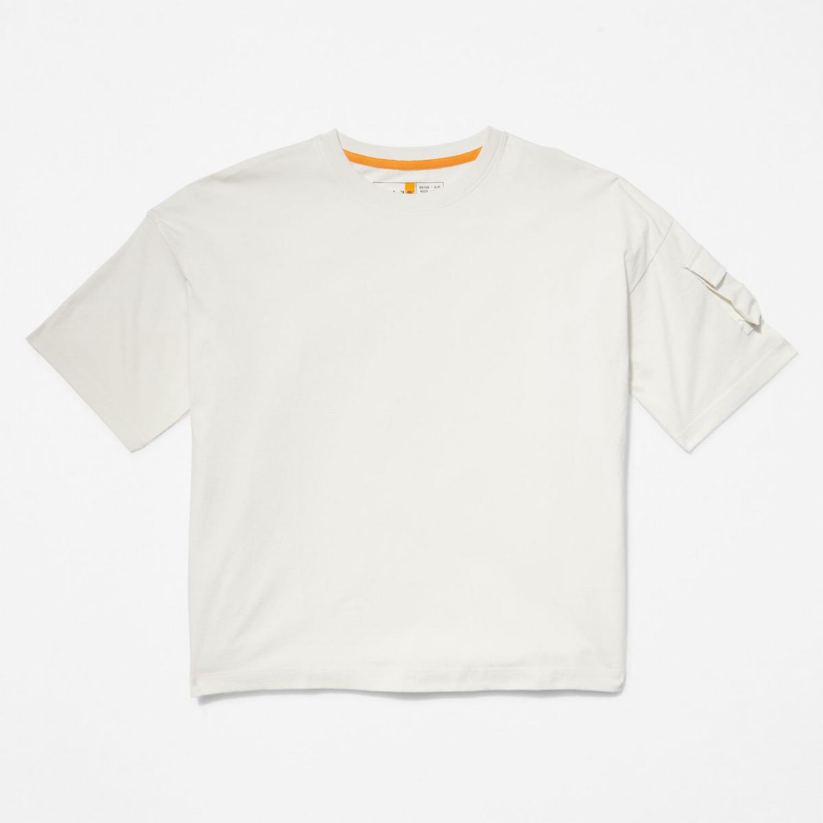 Timberland T Shirts Dame Hvide | PDOF95684