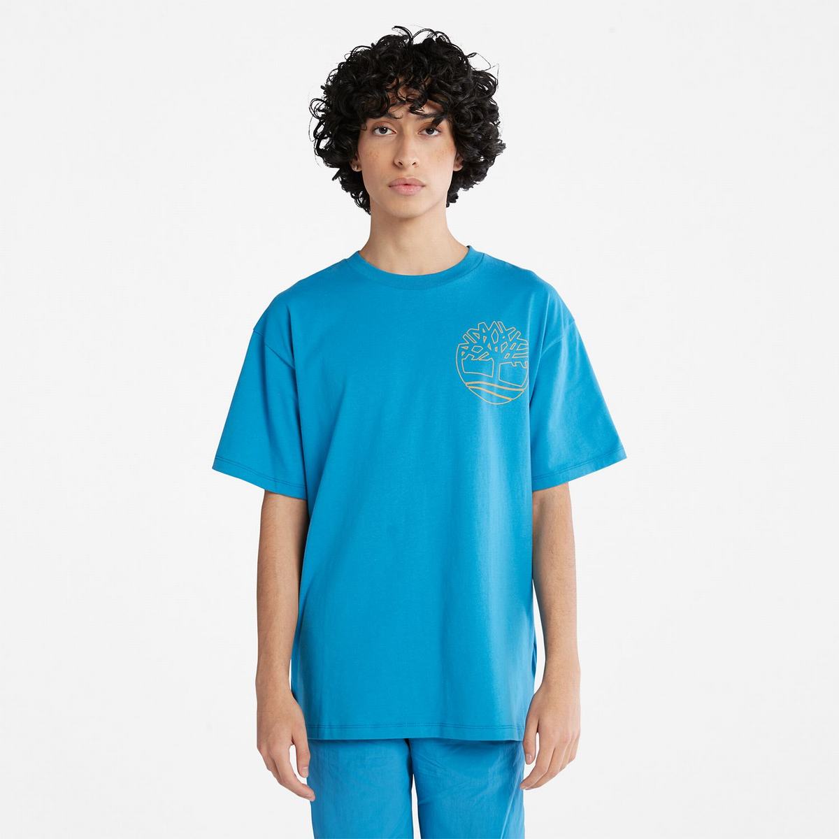 Timberland T Shirts Dame Lyseblå | KMJR42890