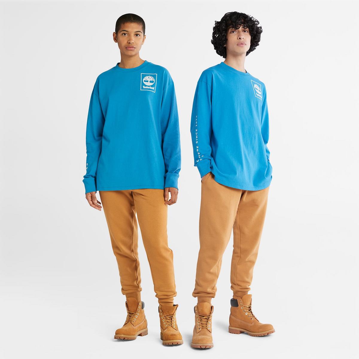 Timberland T Shirts Dame Lyseblå | SRVN03175