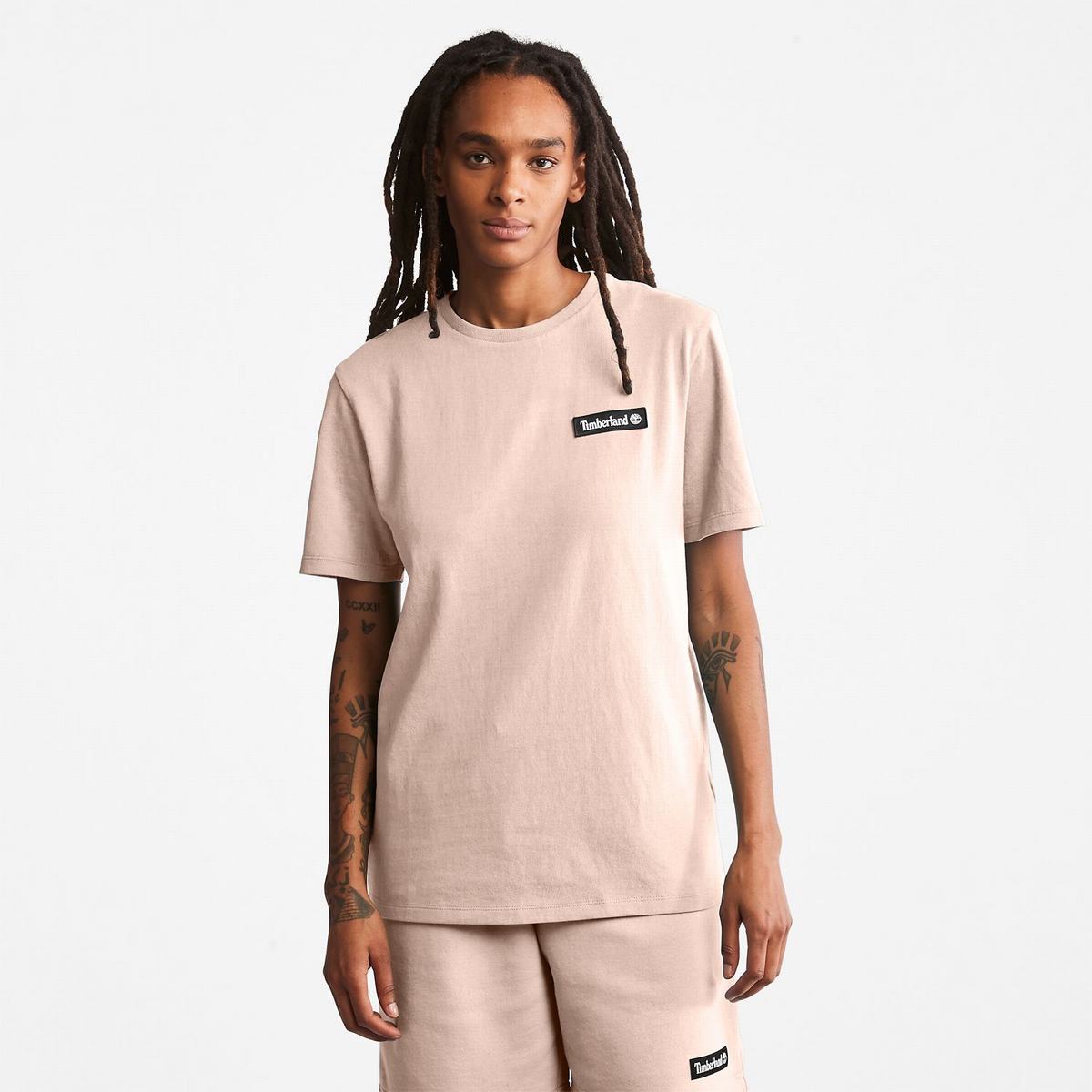 Timberland T Shirts Dame Lyserød | BXJA80562