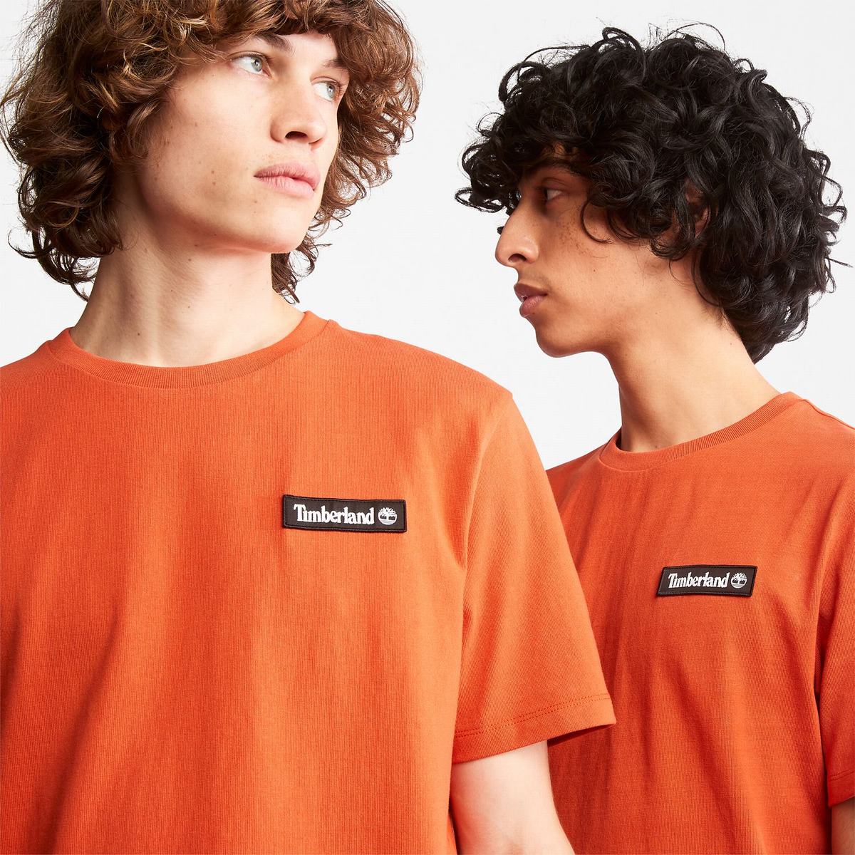 Timberland T Shirts Dame Orange | JRKF92865