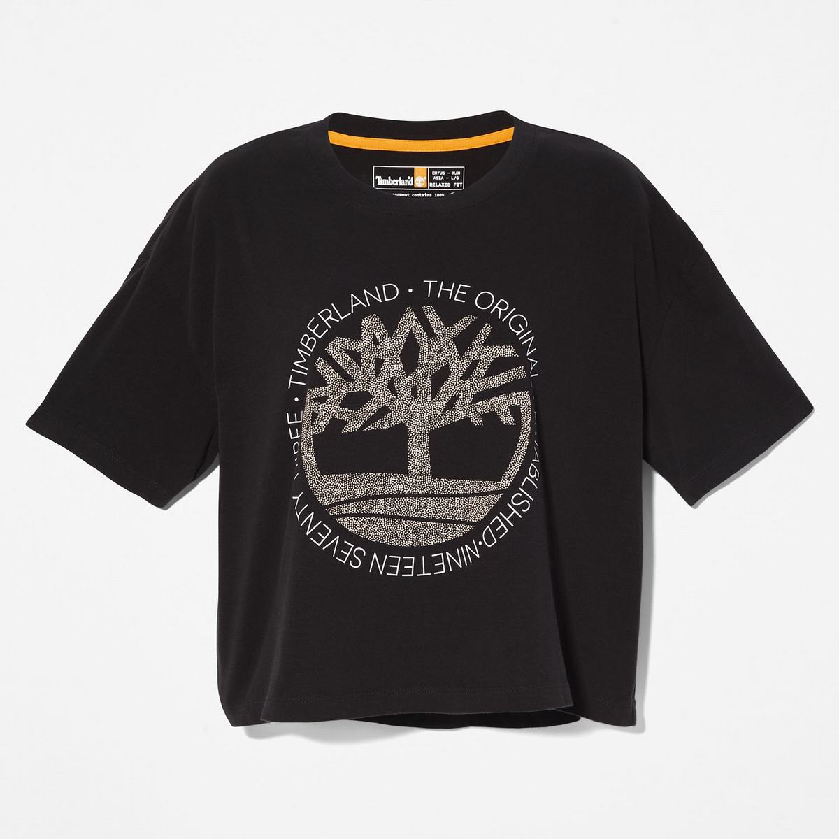 Timberland T Shirts Dame Sort | BTEU96307