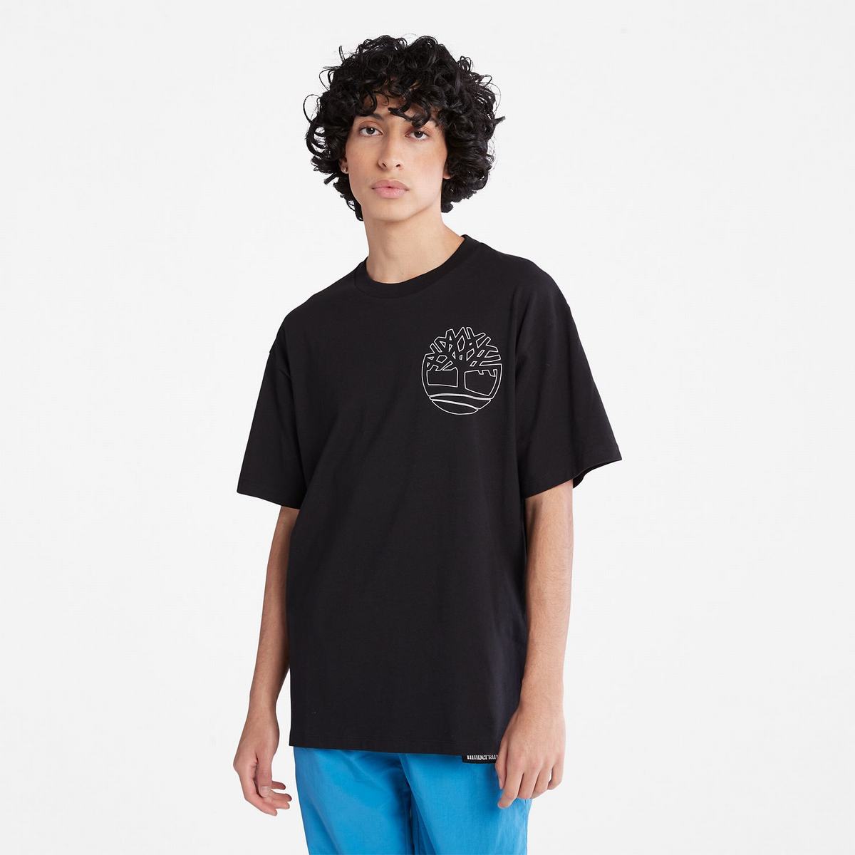 Timberland T Shirts Dame Sort | GPRB39520