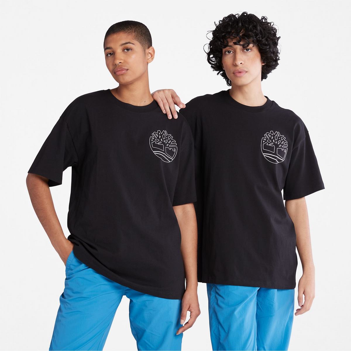 Timberland T Shirts Dame Sort | GPRB39520