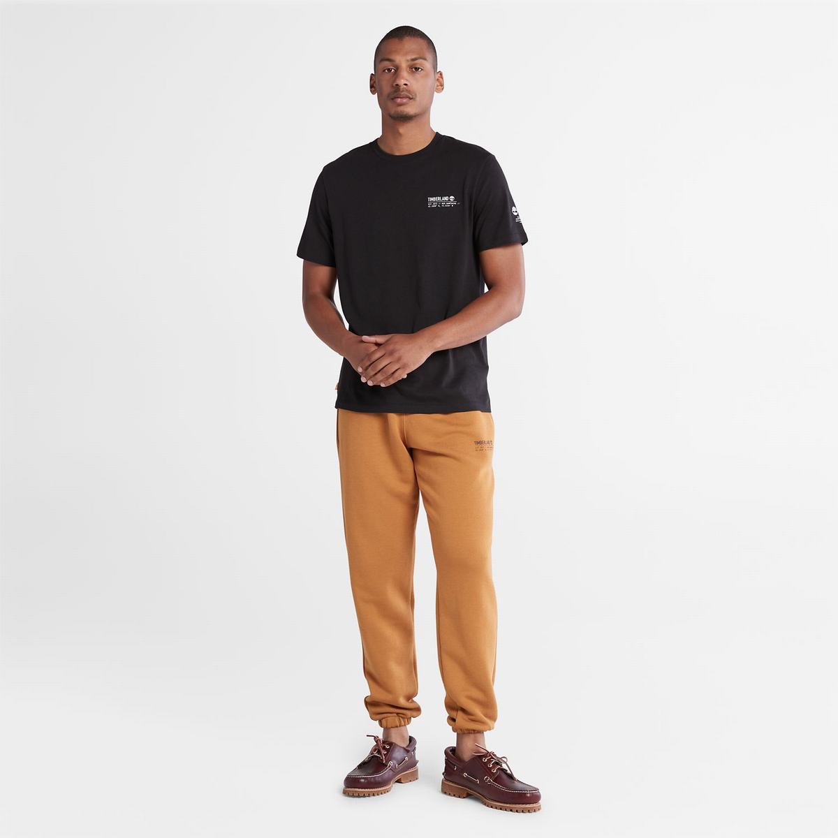 Timberland T Shirts Dame Sort | LFTJ02416