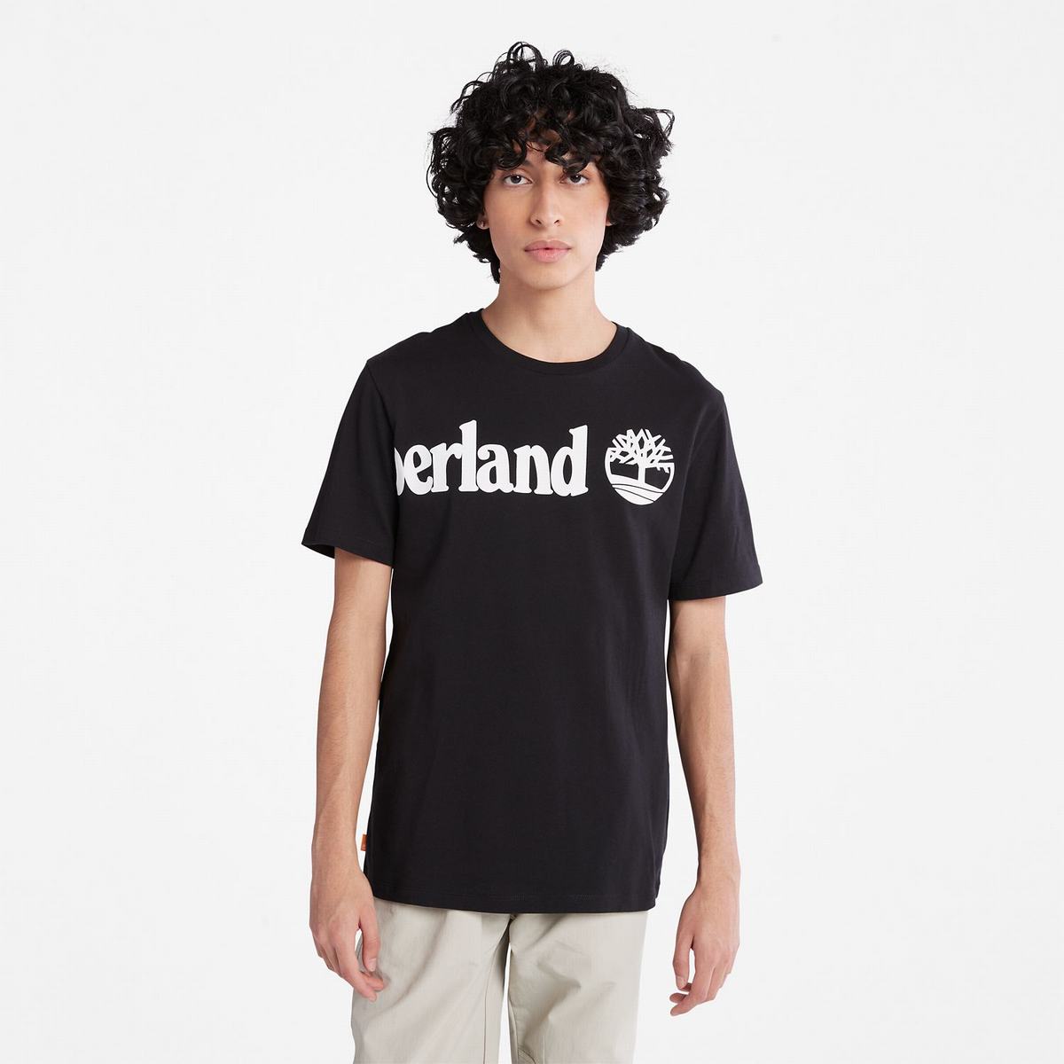 Timberland T Shirts Dame Sort | WUGL49108