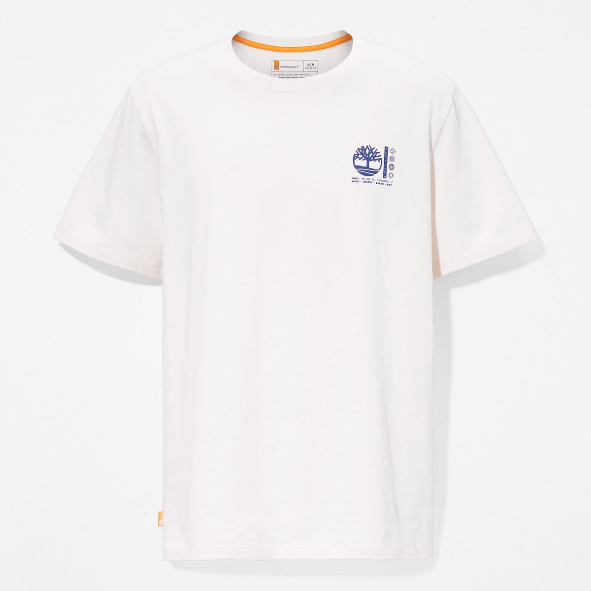 Timberland T Shirts Herre Beige | ARLV02951