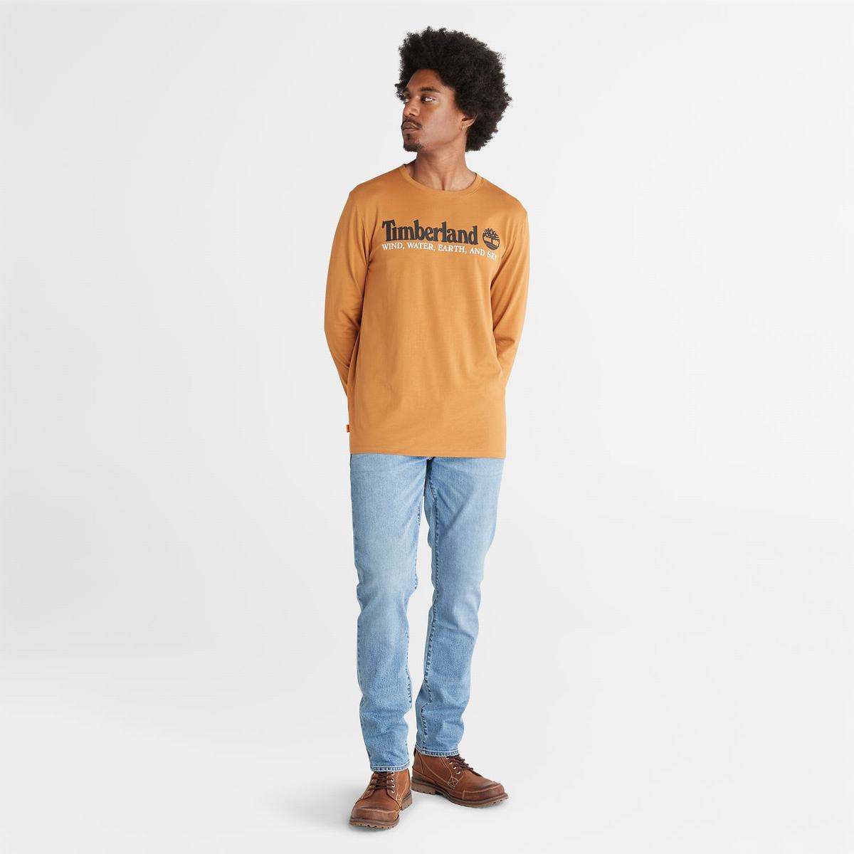 Timberland T Shirts Herre Brune | GAMI95768