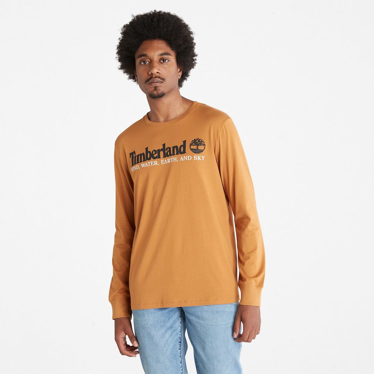 Timberland T Shirts Herre Brune | GAMI95768