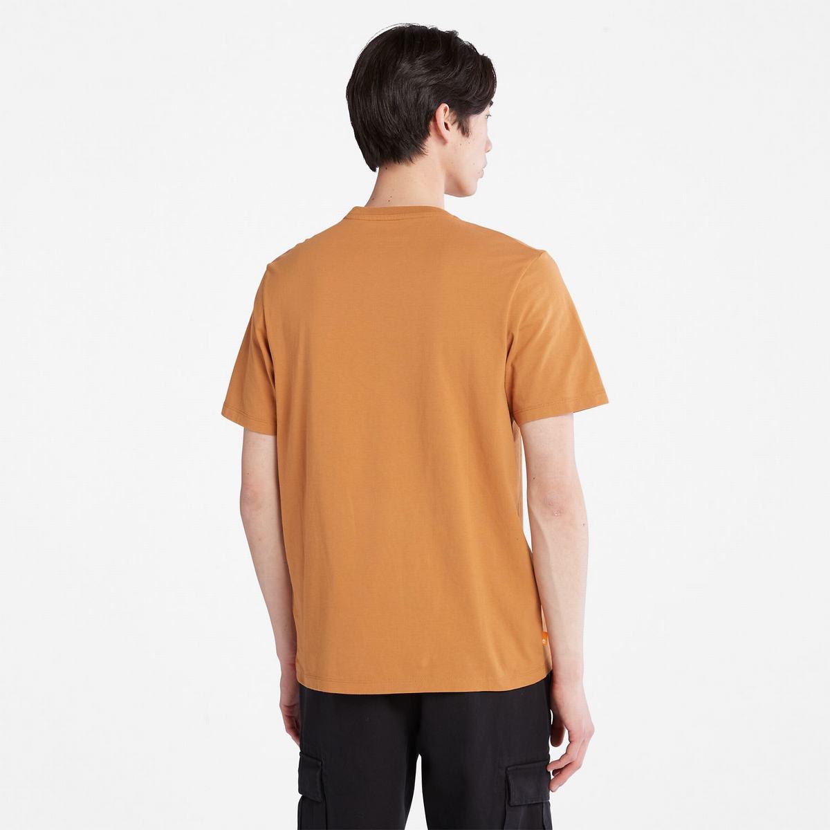 Timberland T Shirts Herre Brune | MVWS20567